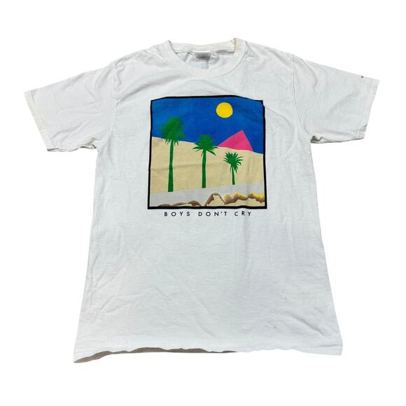 Noah NY The Cure Boys Don't Cry Short Sleeve T Shirt Men's Small